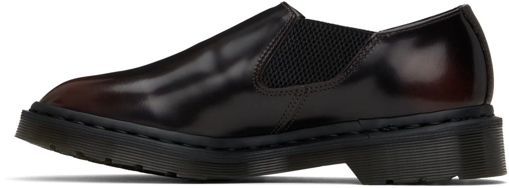 Dr. Martens Black & Red Louis Arcadia Leather Slip-on Loafers 3