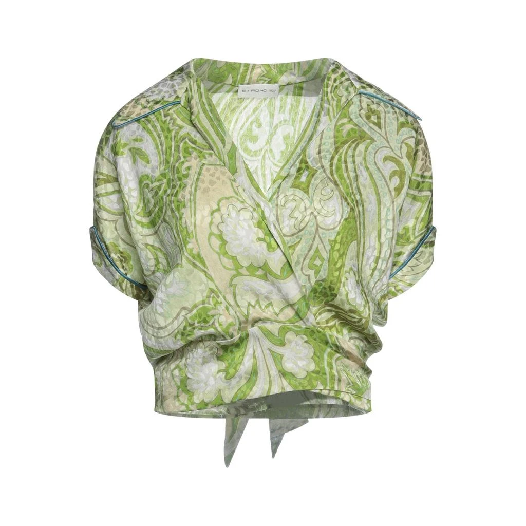 Etro Etro - Blouse - Acid Green - Femme 3