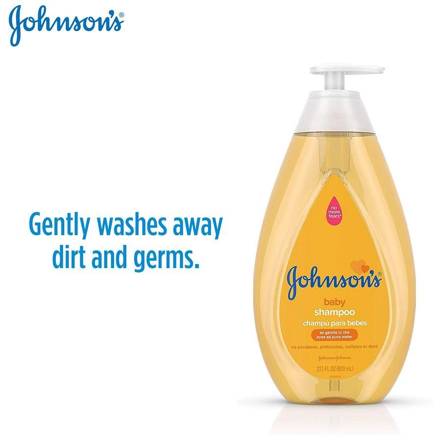 Johnson's Baby Shampoo, Tear-Free Gentle Formula 5