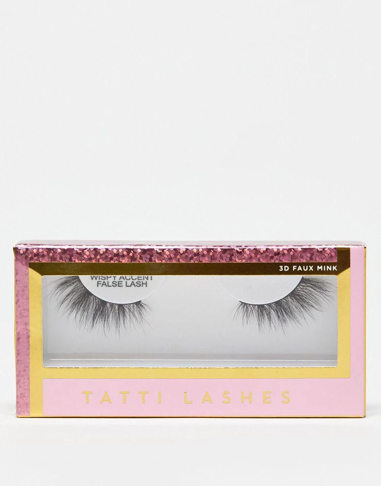 Tatti Lashes Tatti Lashes x ASOS Exclusive Wispy Accent False Lash 1