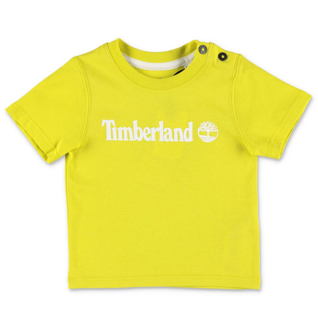 Timberland Timberland Kids Logo Printed Crewneck T-Shirt