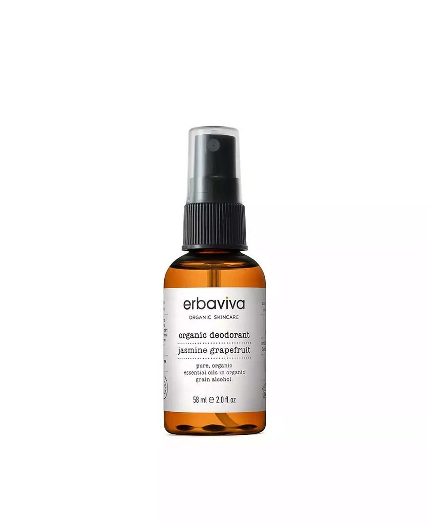 Erbaviva Jasmine Grapefruit Deodorant Travel, 2 oz. 1