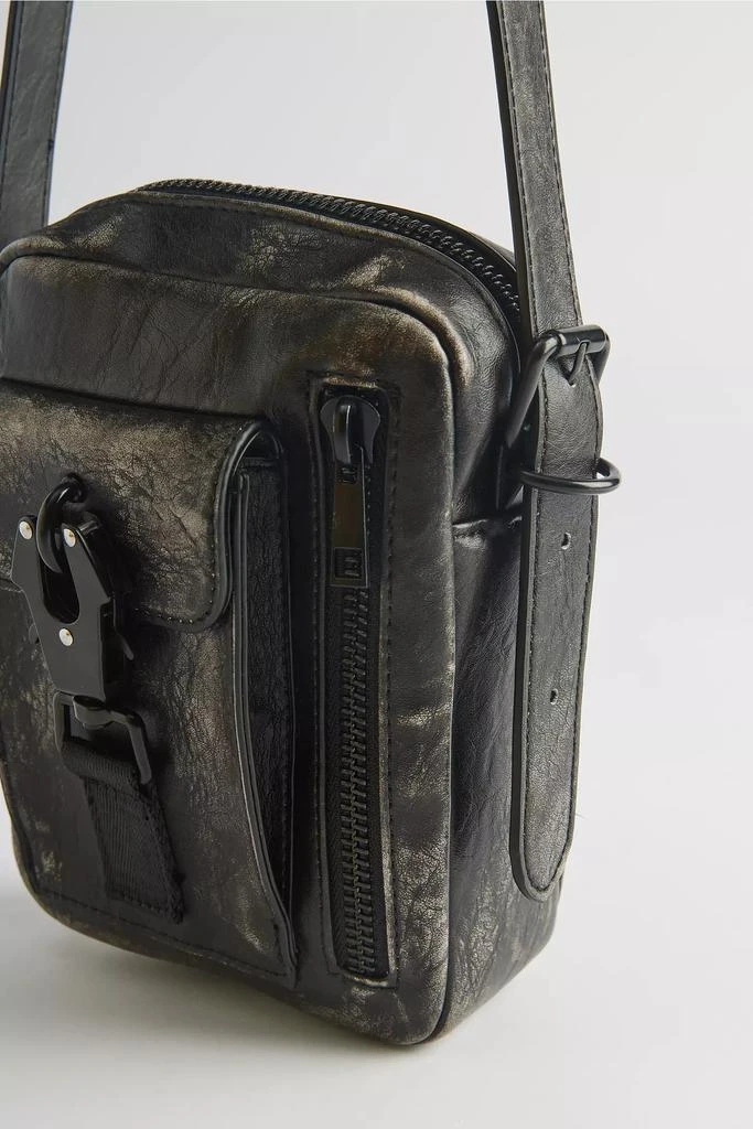 Urban Outfitters Washed Faux Leather Crossbody Bag 2