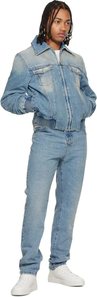 Balmain Blue Regular-Fit Jeans 4