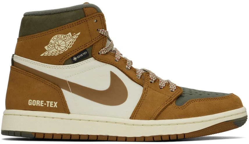Jordan Tan & Khaki Jordan 1 Element Sneakers 1