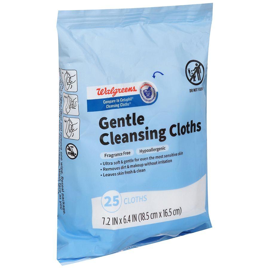 Walgreens Gentle Cleansing Cloths