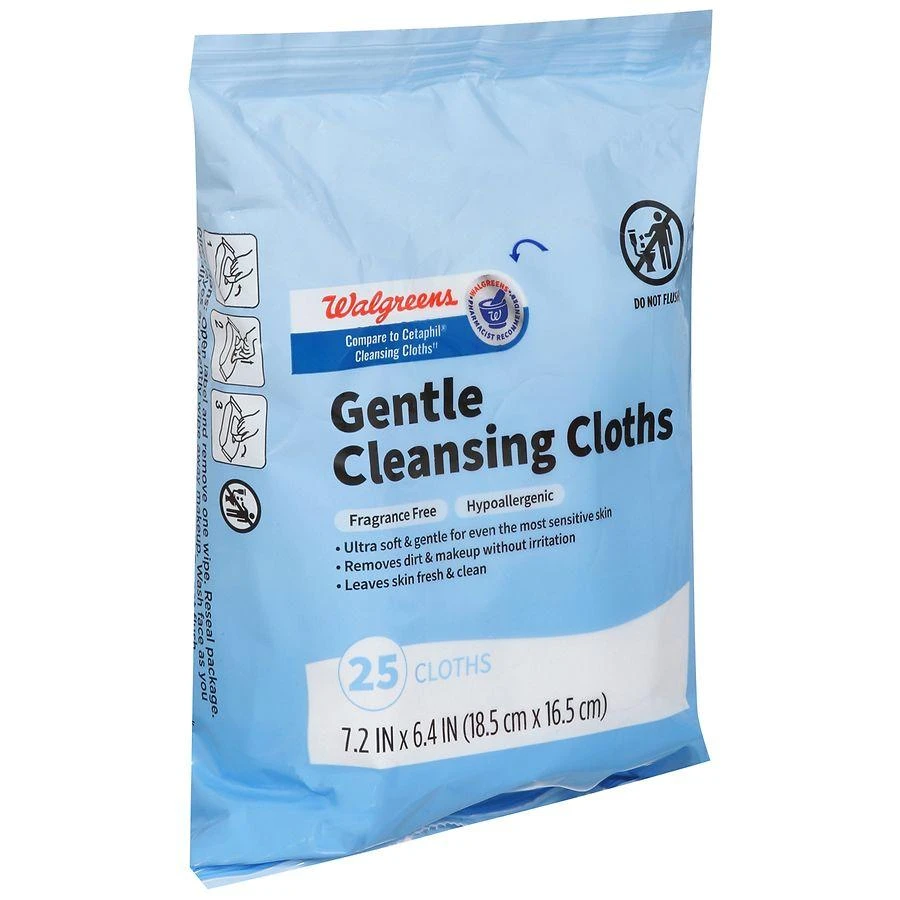 Walgreens Gentle Cleansing Cloths 2