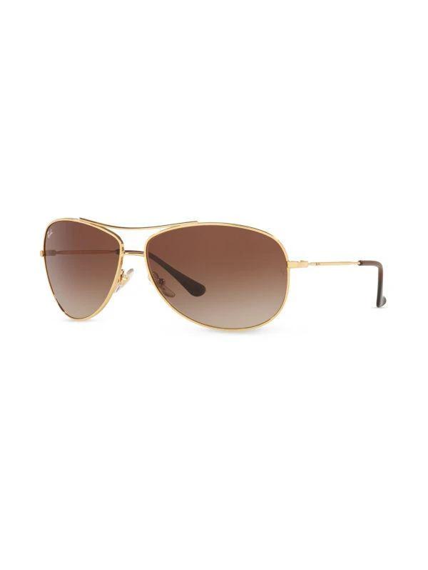 Ray-Ban RB3293 Wrap Aviator Sunglasses 2