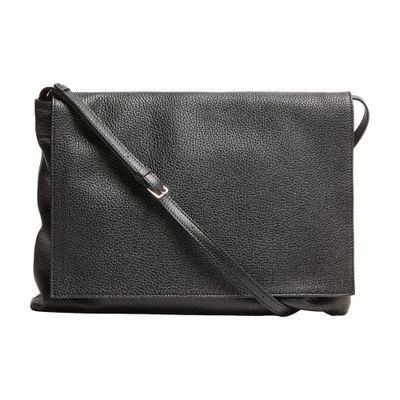 The Row Nan Messenger bag in leather 1