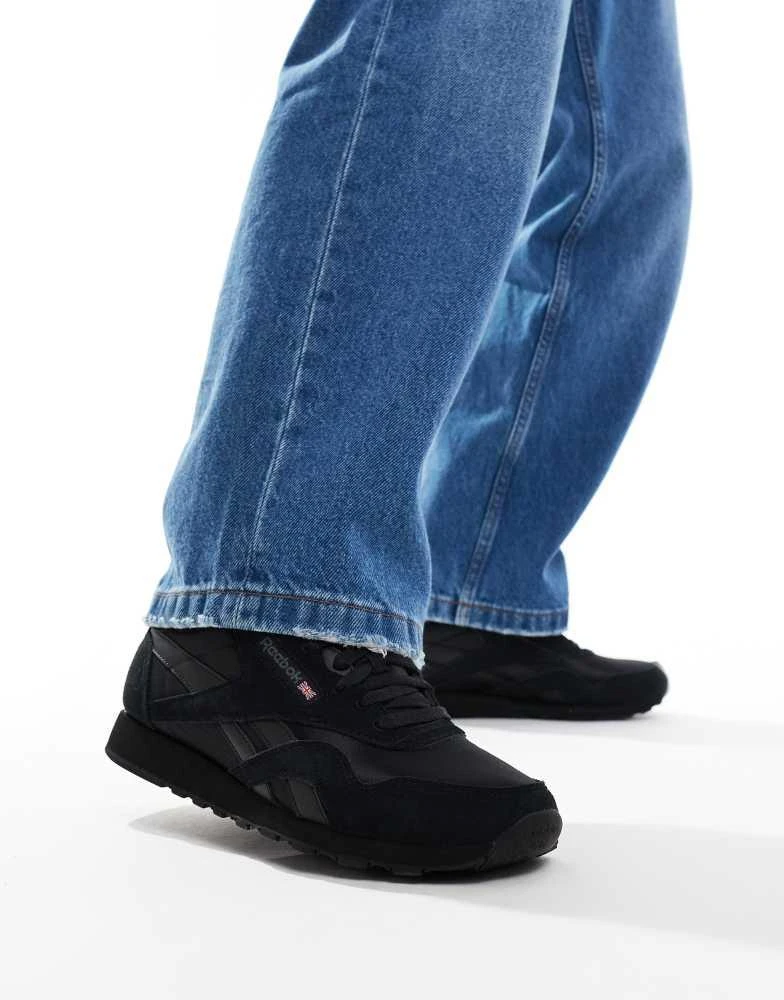 Reebok Reebok Classic Nylon trainers in black 3