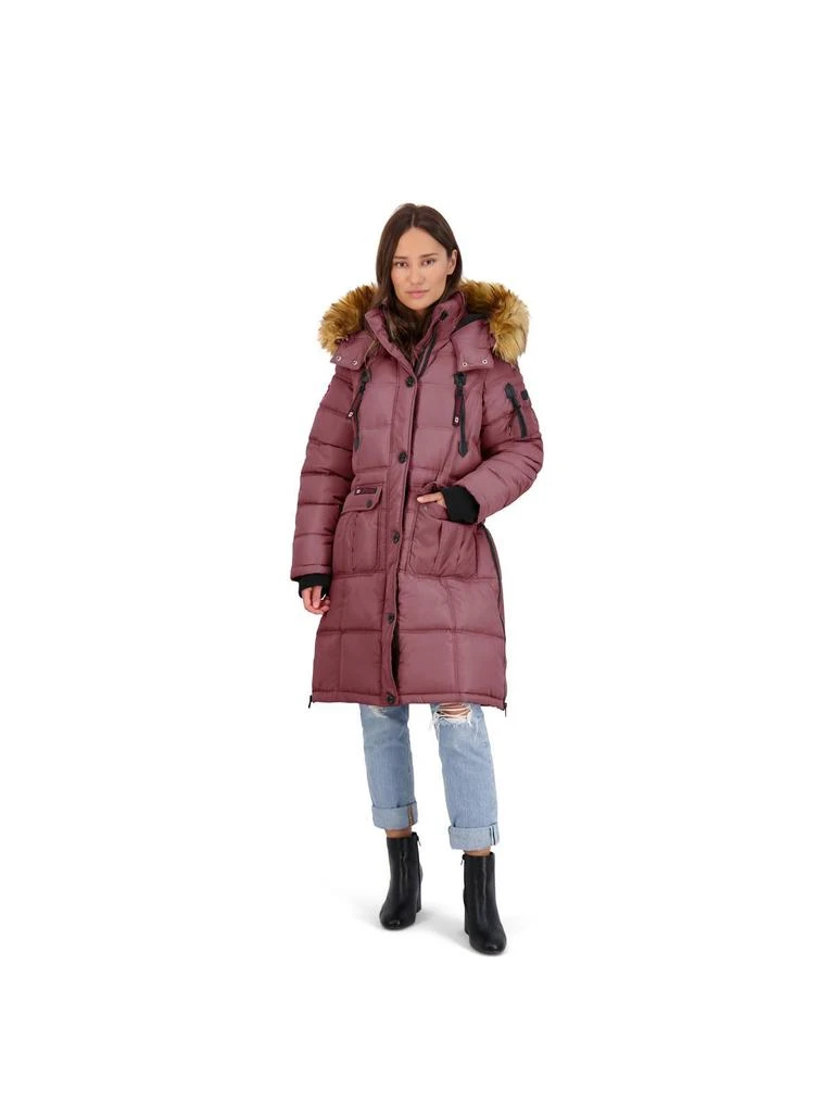 Canada Weather Gear Womens Faux Fur Heavyweight Puffer Coat 8