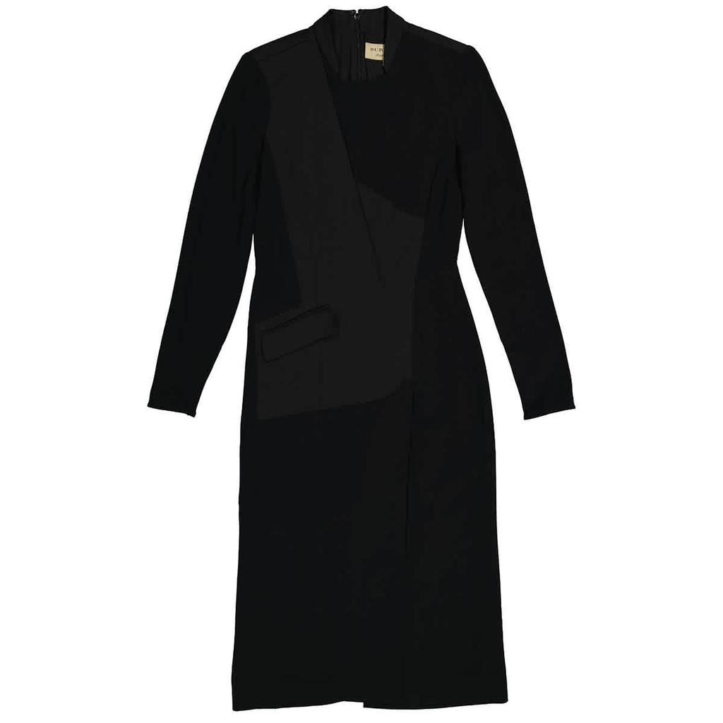Burberry Ladies Miriam Sheath Black Dress