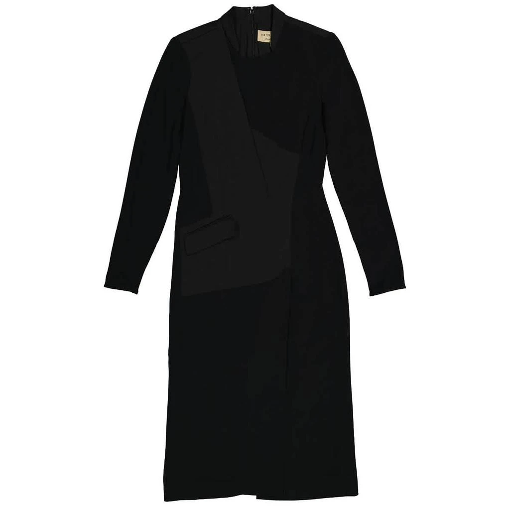 Burberry Ladies Miriam Sheath Black Dress 1