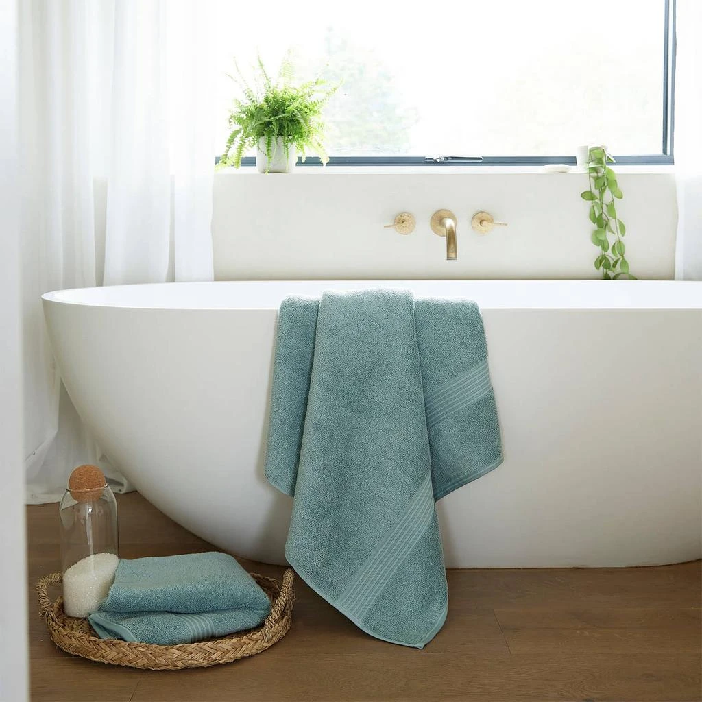 Christy Christy Supreme Super Soft Towel - Mineral Blue - Set of 2 2