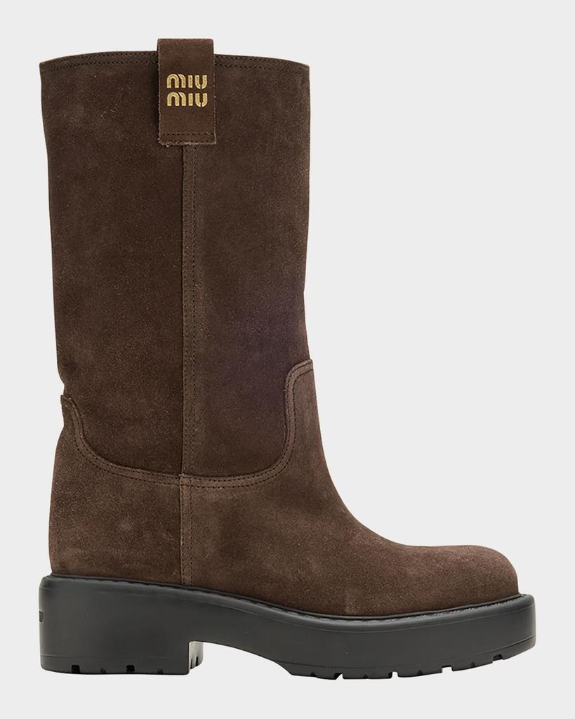 Miu Miu Brown Leather Boots - Shoes - Compare Prices from 8+