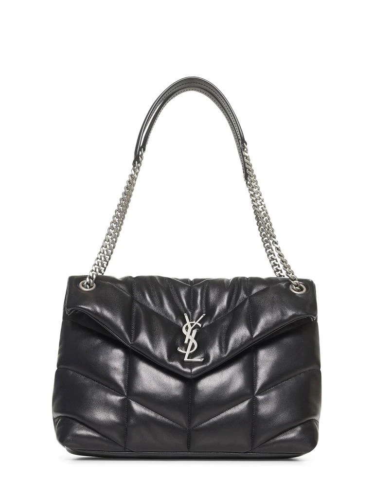 Yves Saint Laurent SAINT LAURENT | Black Puffer Medium shoulder bag | Women | PZ 1