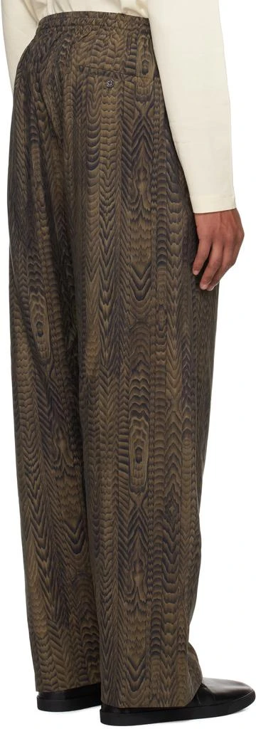 Lemaire Brown FreelingWaters Edition Printed Pyjama Pants 3