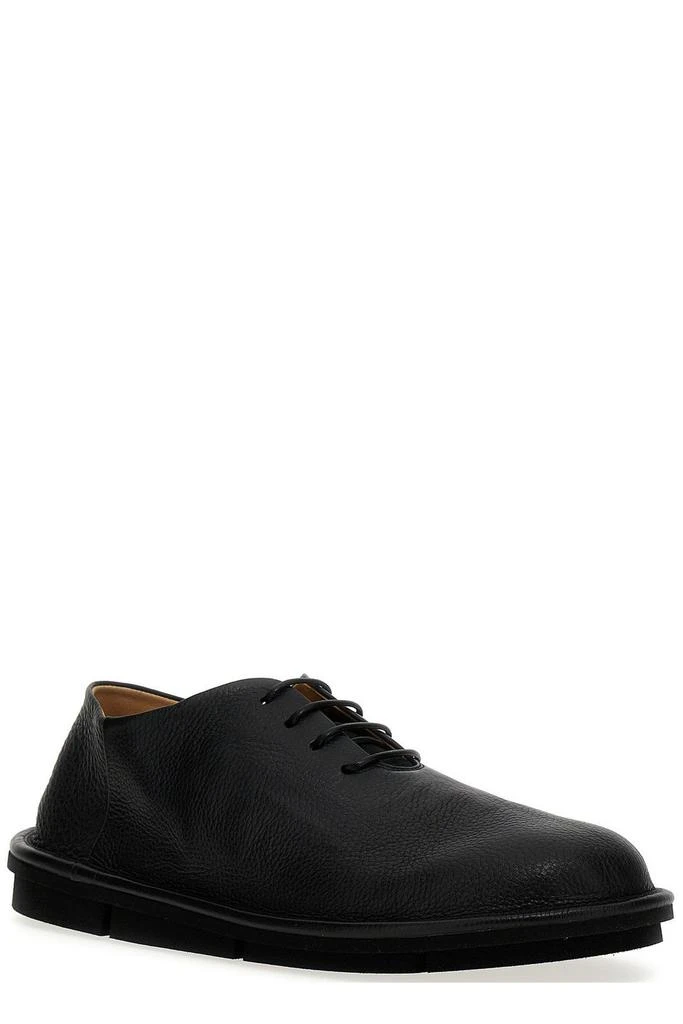 Marsèll round toe derby shoes MarsèLl Round-Toe Suede Derby Shoes - Black | Editorialist main image 4