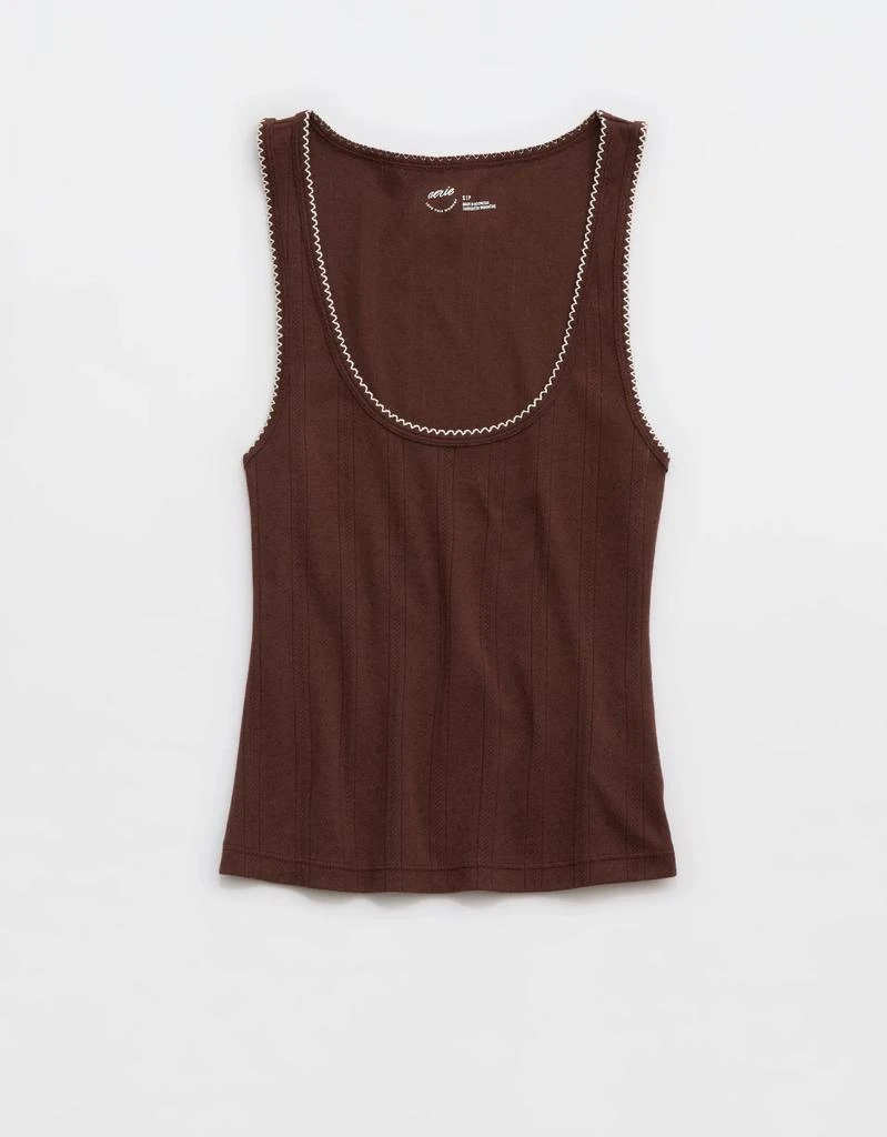 Aerie Aerie Off-Duty Pointelle Tank Top 3