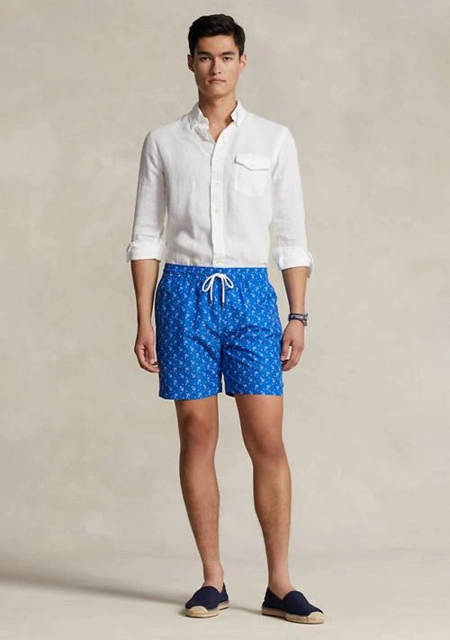 Ralph Lauren Ralph Lauren 5 75 Inch Traveler Classic Swim Trunks 4