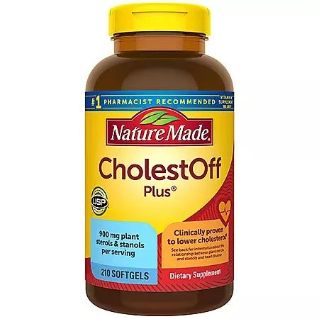 Nature Made Nature Made CholestOff Plus Softgels, 210 ct. 1