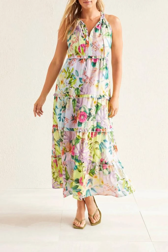 strapless pink maxi dress Boardwalk Breeze Maxi Dress | Trendy Women's Dresses