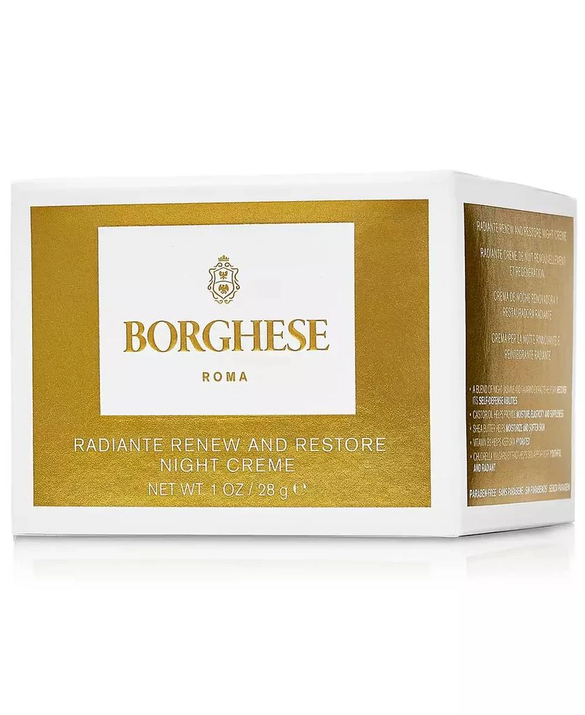 Borghese Radiante Renew & Restore Night Creme, 1 oz. 4