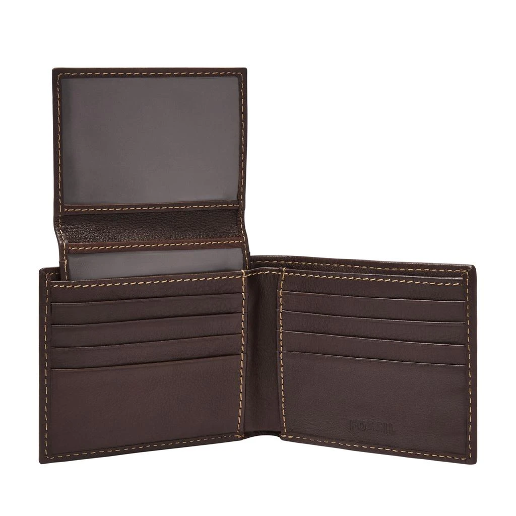 Fossil Men Lufkin Leather Passport Case 2