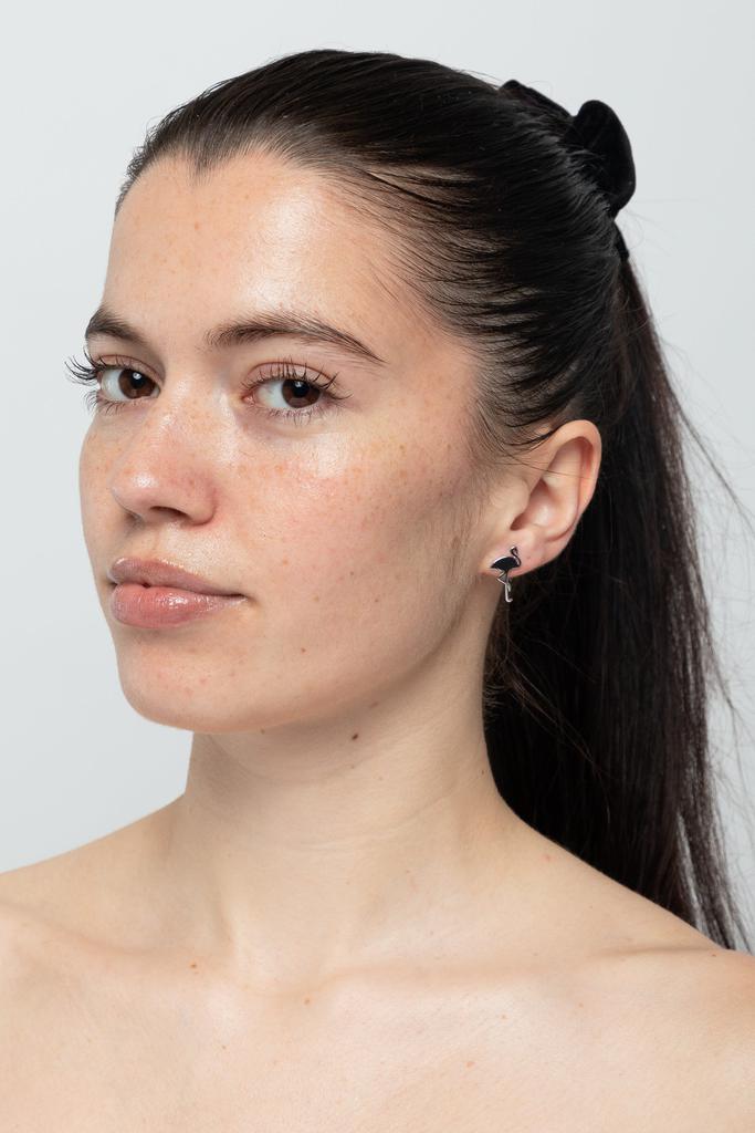 Los Angeles Apparel JWL339 - Flamingo Earrings