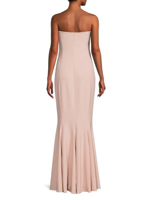 Norma Kamali Bonded Corset Sweetheart Mermaid Gown 2