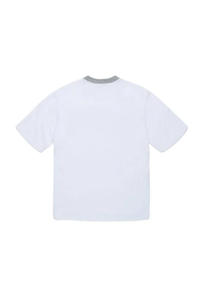 Marni Kids Marni Kids Logo Patch V-Neck T-Shirt 2