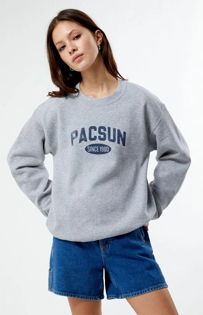 PacSun Distressed Crew Neck Sweatshirt 2