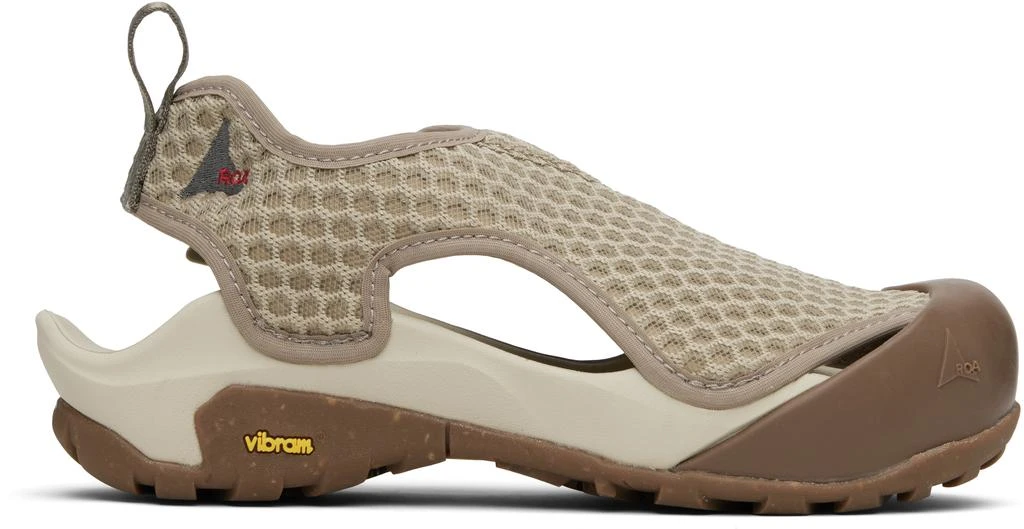 ROA Beige Arpy Sandals