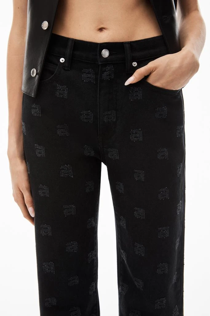 Alexander Wang EZ mid-rise straight-leg jeans 3