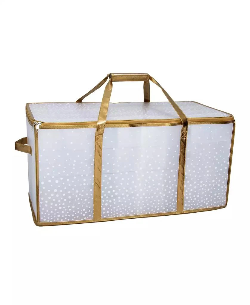 Simplify 128 Count Ornament Storage Organizer in Gold 1