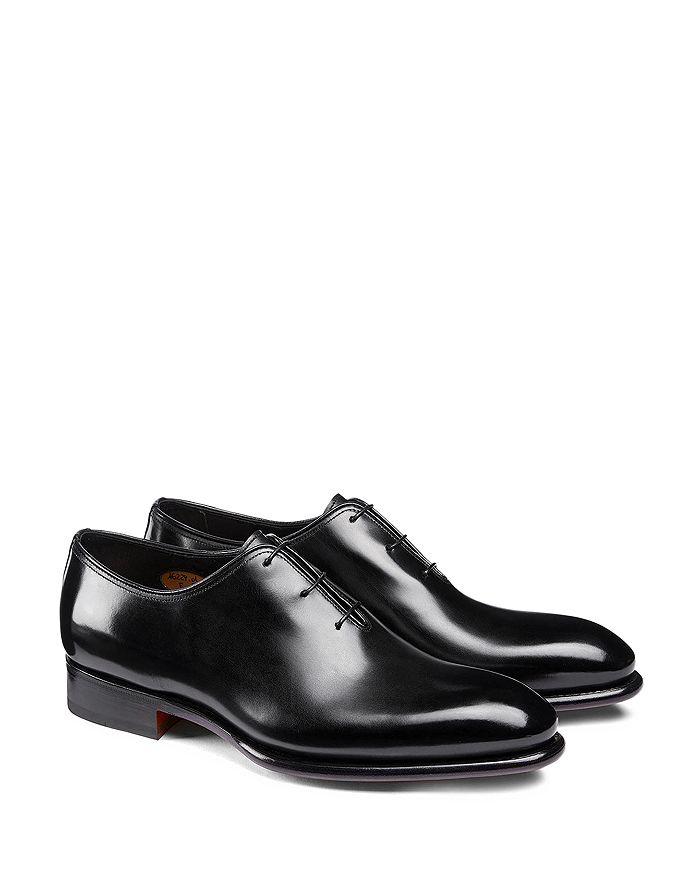 Santoni Men's Carter Wholecut Lace Up Dress Shoes - Free Shipping