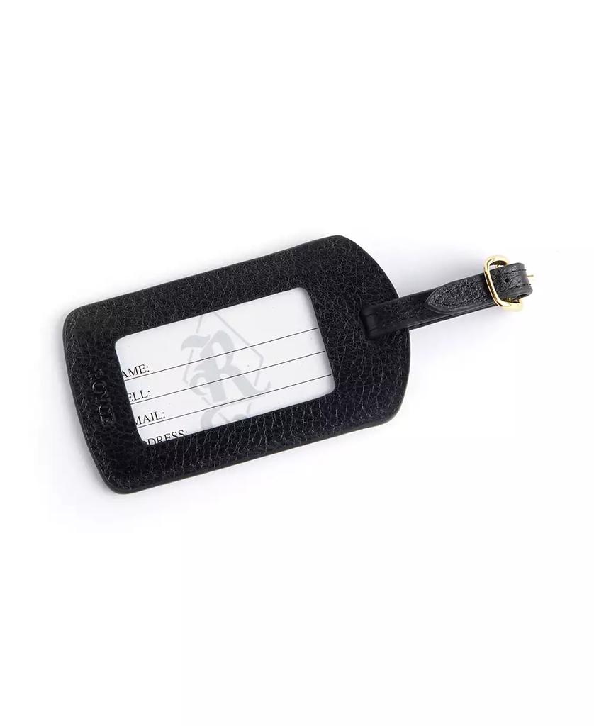 ROYCE New York Luggage Tag with Gold Plated Hardware