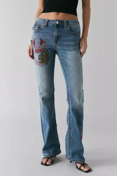 True Religion True Religion Tattoo Crystal Becca Mid-Rise Bootcut Jean 1