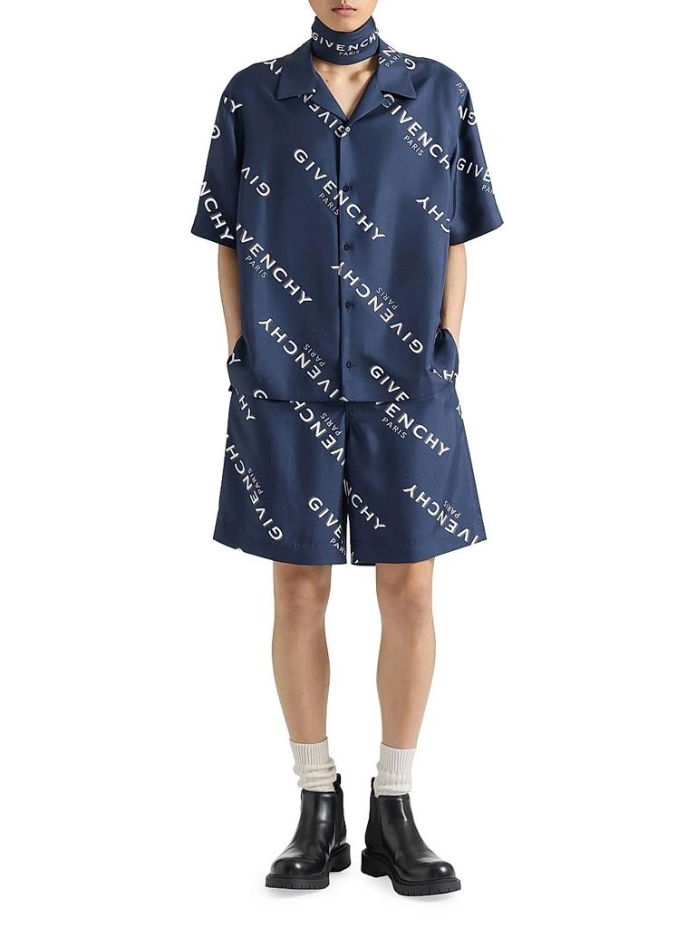 Givenchy Shadow Printed Shirt in Silk 2