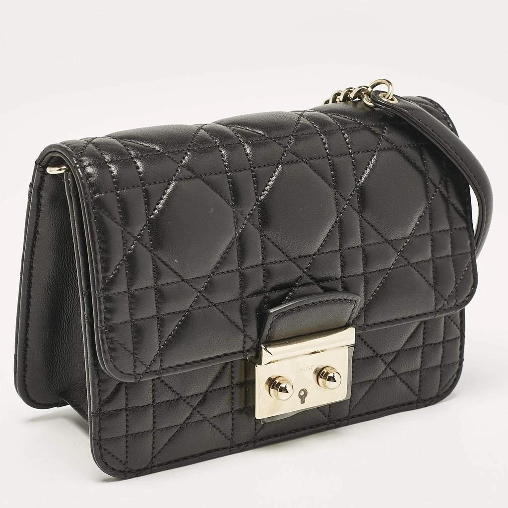 Dior Dior Black Cannage Leather Mini Miss Dior Flap Bag 3