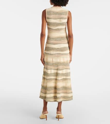 Ulla Johnson Gaia cotton-blend midi dress 3