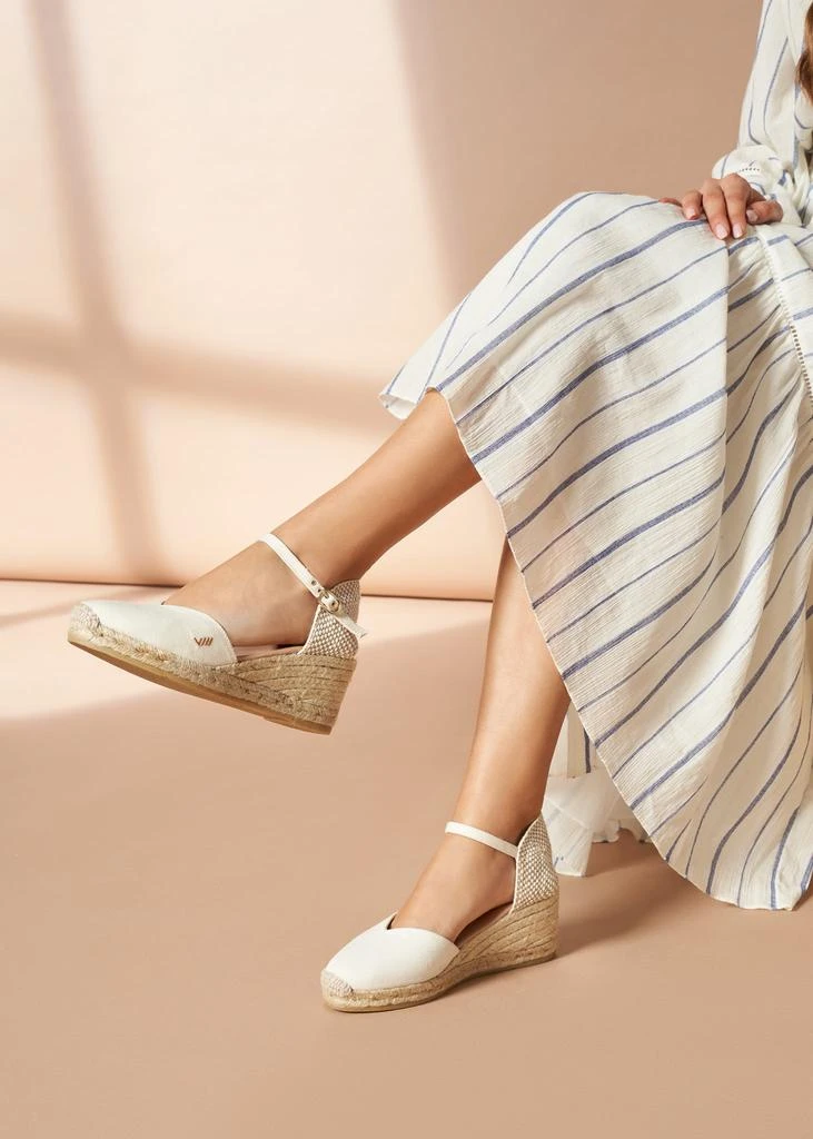 Viscata Reus Limited Edition Canvas Espadrille Wedges 5