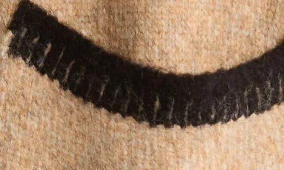 BCBG Contrast Stitch Muffler Scarf 3