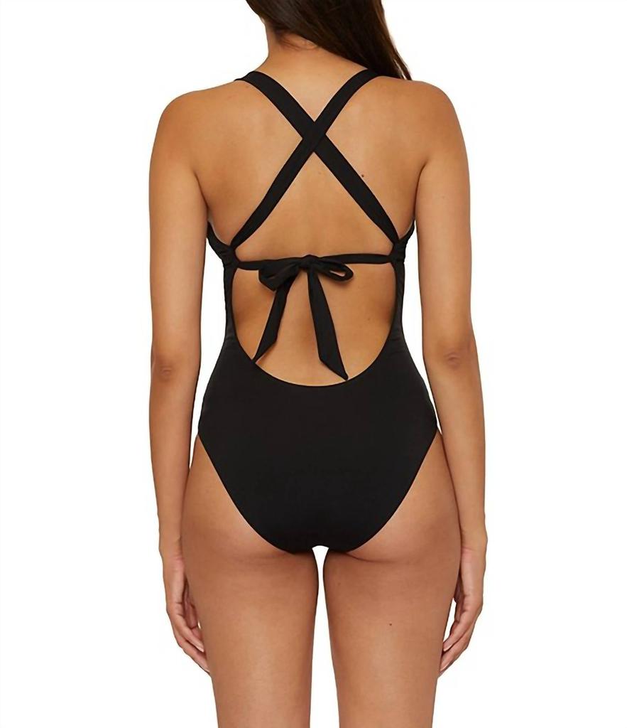Becca Becca By Rebecca Virtue - Solid Marble Canyon Ring One Piece Swimsuit