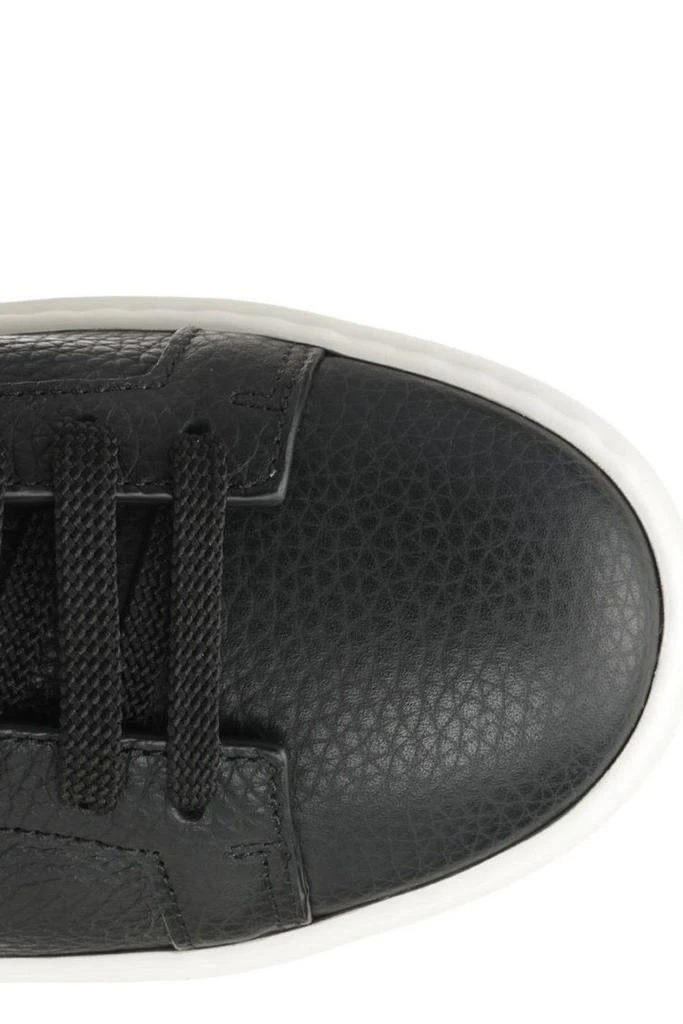 Santoni Santoni Round Toe Lace-Up Sneakers 5