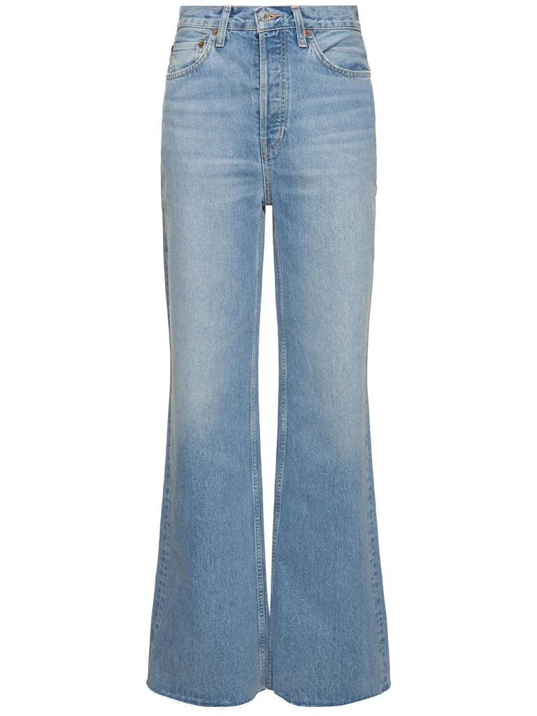 Re/Done 70s Ultra High Rise Wide Leg Jeans 1