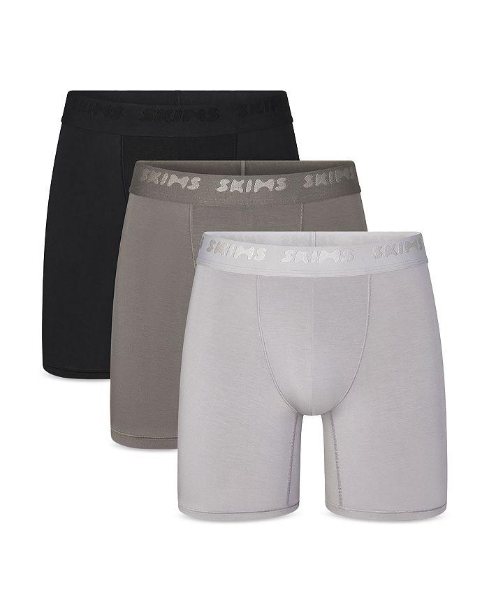 SKIMS 5" Stretch Boxer Briefs, 3 Pack