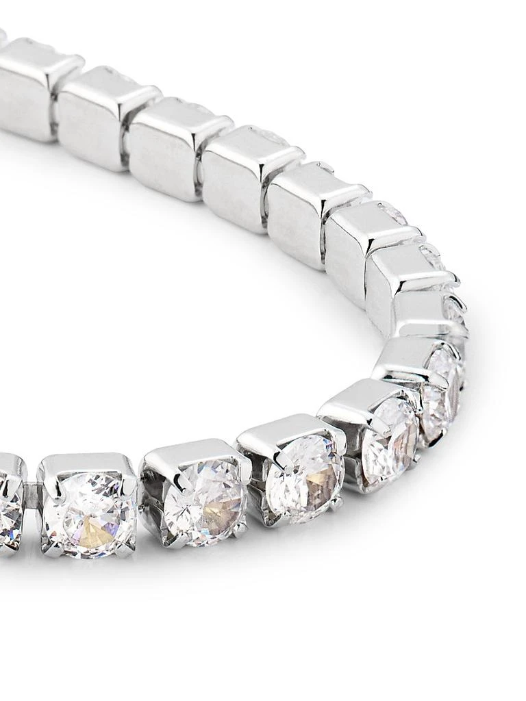 Shashi Silvertone 
Cubic Zirconia Tennis Bracelet 3