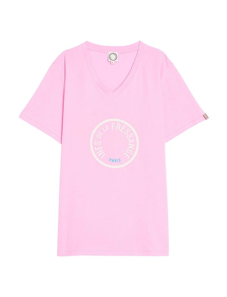 INES DE LA FRESSANGE PARIS Aurora pink T-shirt 1