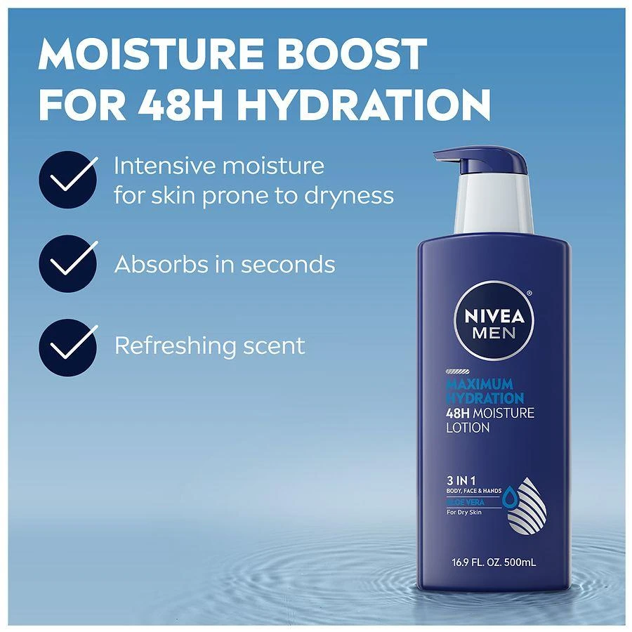 Nivea Maximum Hydration Nourishing Body Lotion Aloe Vera 8